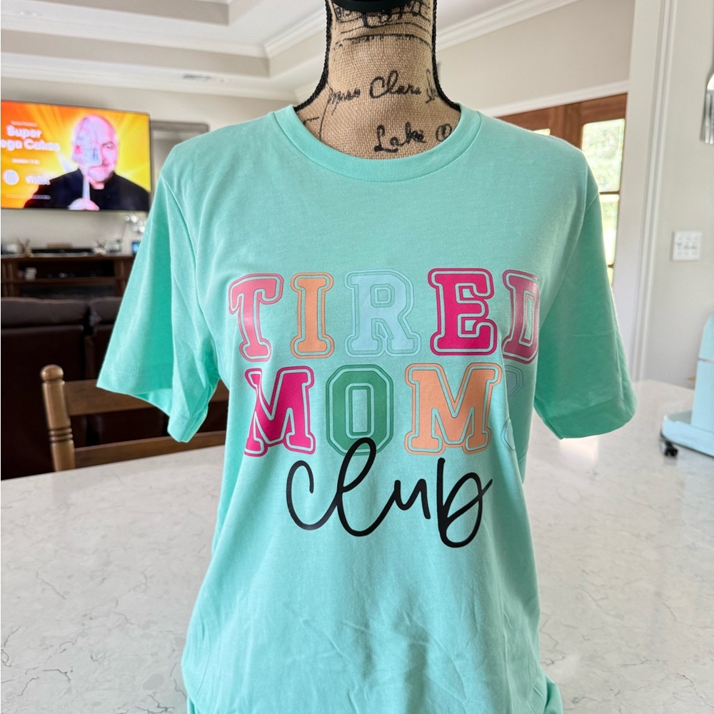 Tired Mom Club Graphic Tee